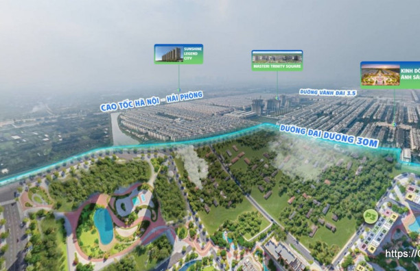 Toàn Cảnh View 360 Dự Án The Park Land